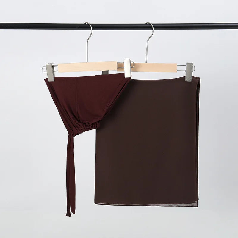 Women's Soft Muslim Hijab Breathable Cotton Headscarf Non-Irritating Wrap High-Quality Pure Cotton Fabric Moisture-Wicking