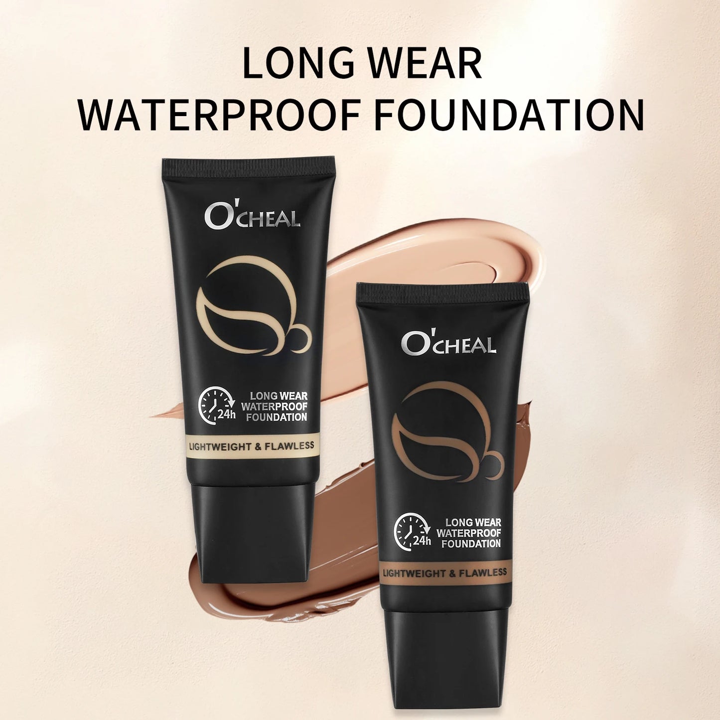 Ocheal 60g Full Coverage Foundation Cream Bronze Long Lasting Face Care Matte Sheer Liquid Concealer Contouring Makeup Cosmetics