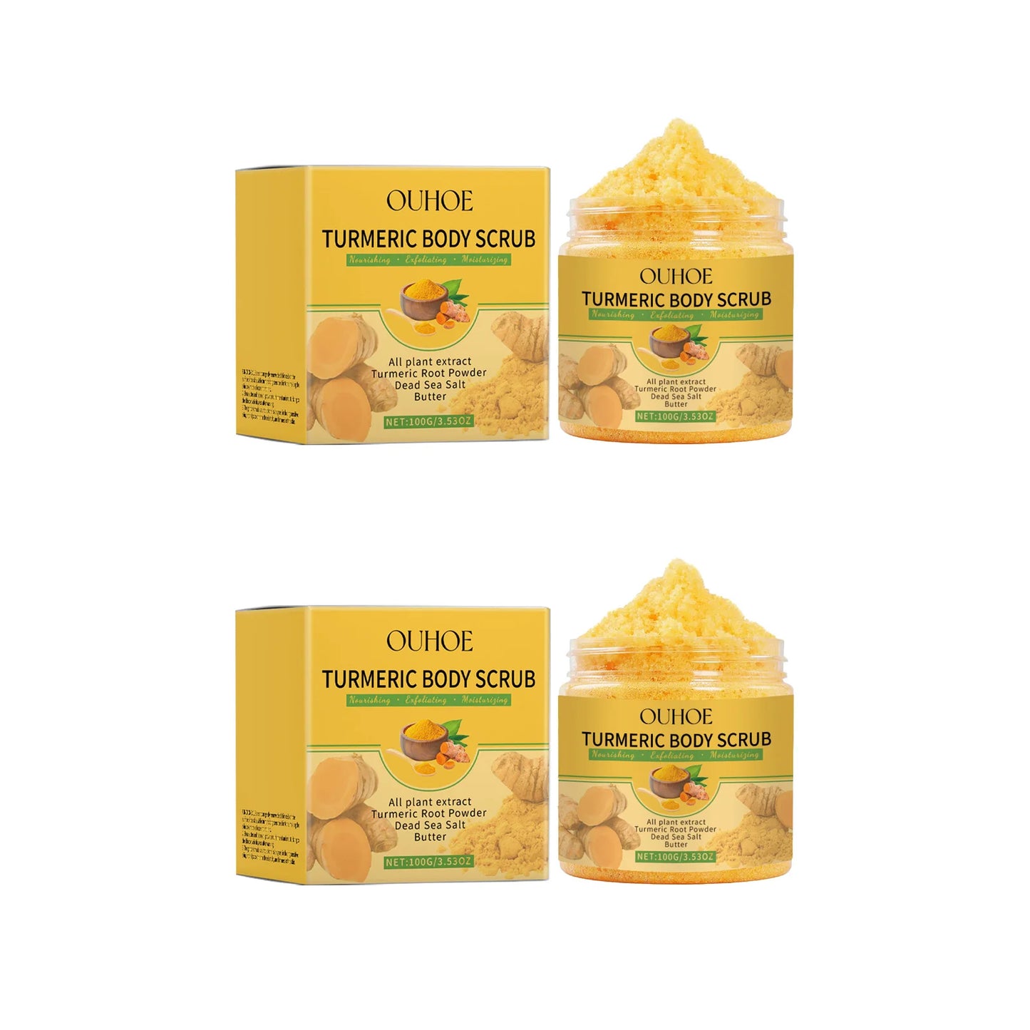 Hermineluxe Radiance Turmeric Body polish