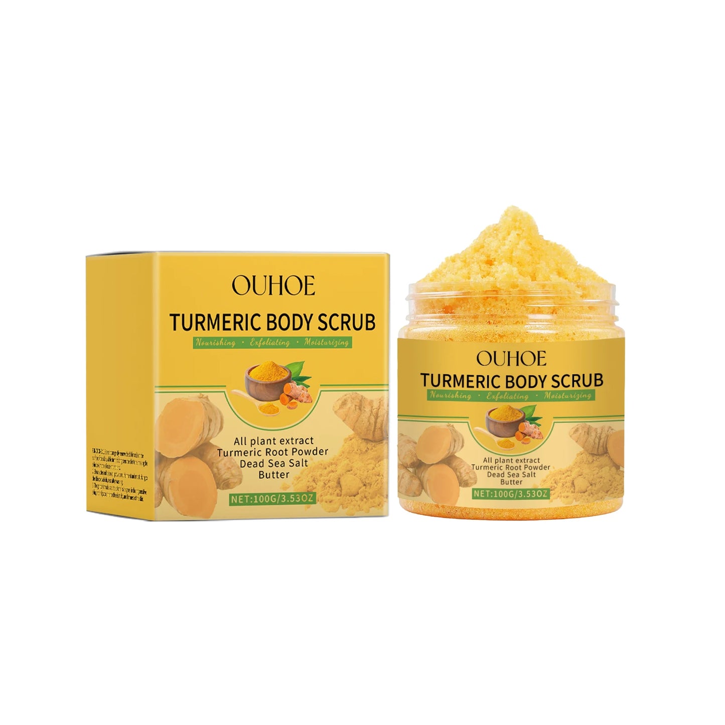 Hermineluxe Radiance Turmeric Body polish