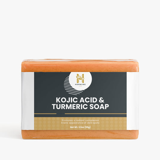 HERMINE LUXE KOJIC ACID TUMERIC SOAP