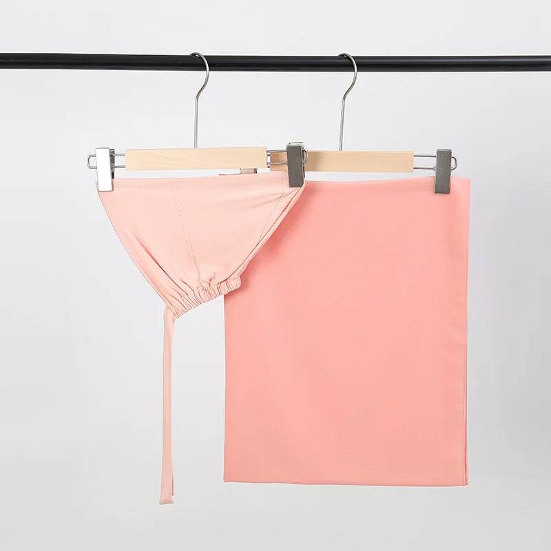 Women's Soft Muslim Hijab Breathable Cotton Headscarf Non-Irritating Wrap High-Quality Pure Cotton Fabric Moisture-Wicking