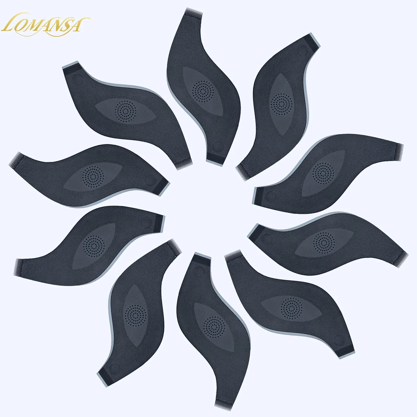 10pcs Makeup Eyelash Brushes Reuseable Plastic Clean Comb S Shape Lashes Lifting Curler Eye Lash Extension Perm Eyelashes Tool