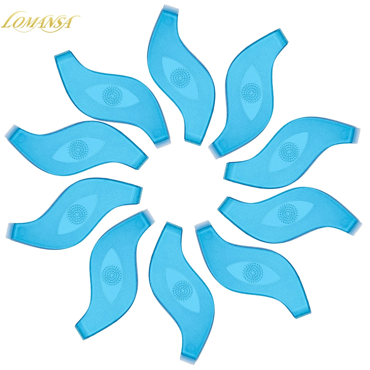 10pcs Makeup Eyelash Brushes Reuseable Plastic Clean Comb S Shape Lashes Lifting Curler Eye Lash Extension Perm Eyelashes Tool