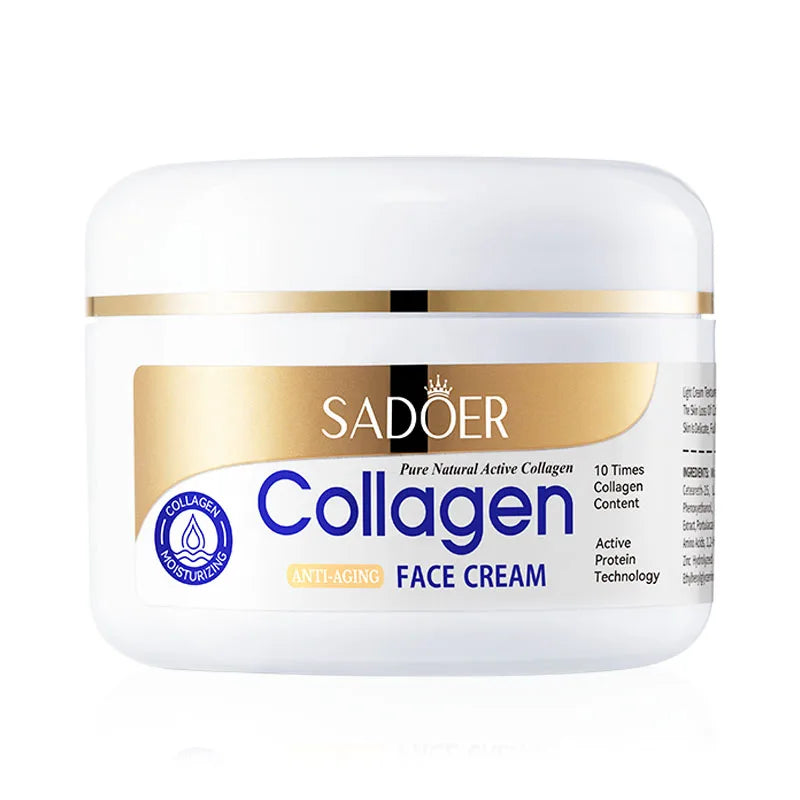 SADOER Collagen Firming Face Cream sknicare Moisturizing Hydrating Creams Faical Beauty Skin Care Products