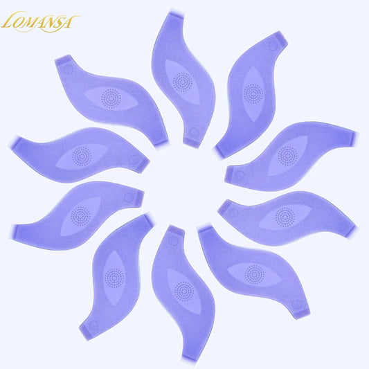 10pcs Makeup Eyelash Brushes Reuseable Plastic Clean Comb S Shape Lashes Lifting Curler Eye Lash Extension Perm Eyelashes Tool