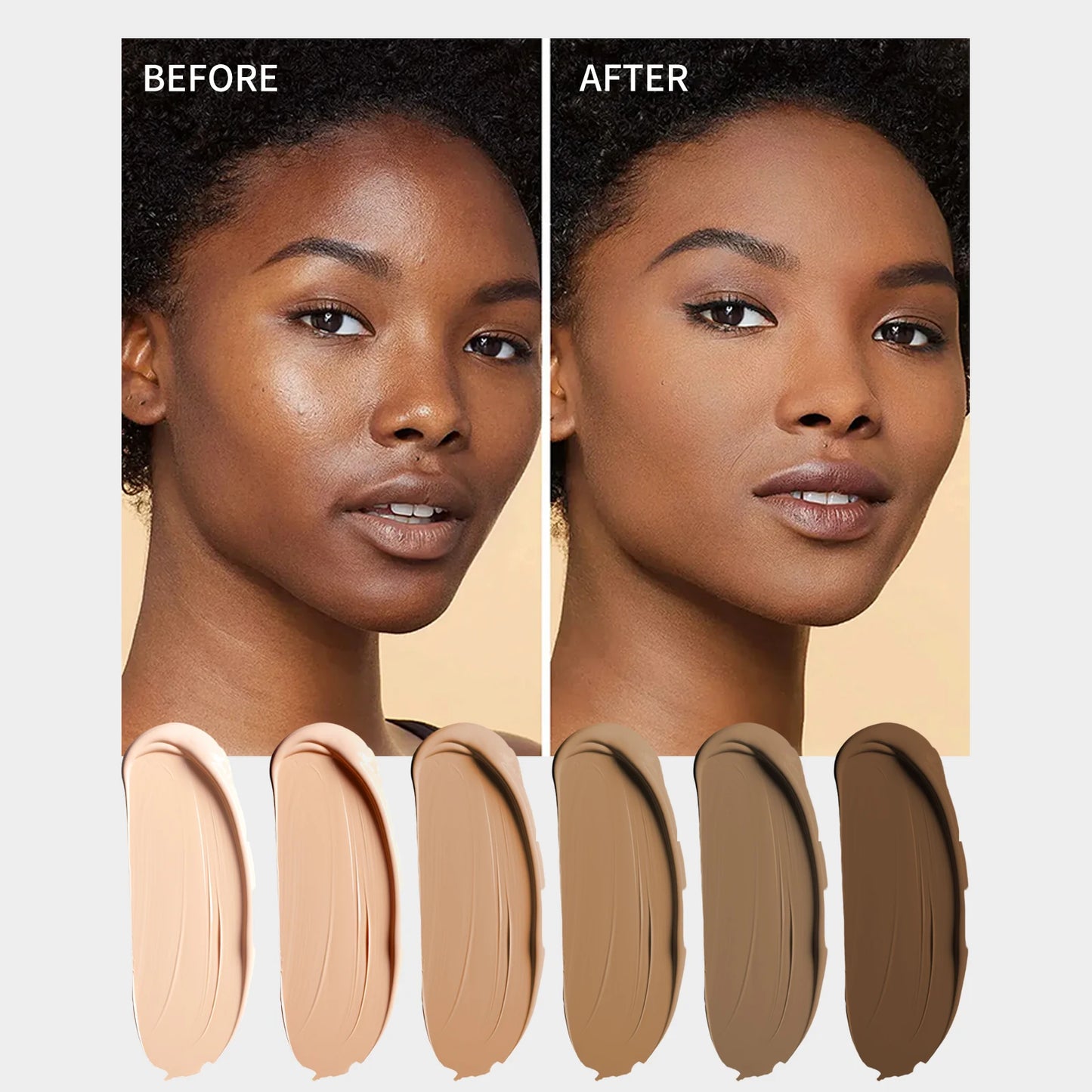 Ocheal 60g Full Coverage Foundation Cream Bronze Long Lasting Face Care Matte Sheer Liquid Concealer Contouring Makeup Cosmetics