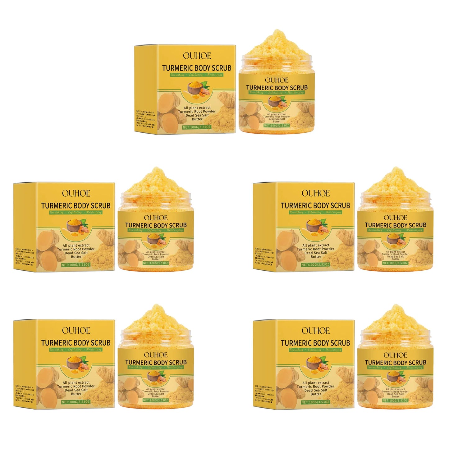 Hermineluxe Radiance Turmeric Body polish