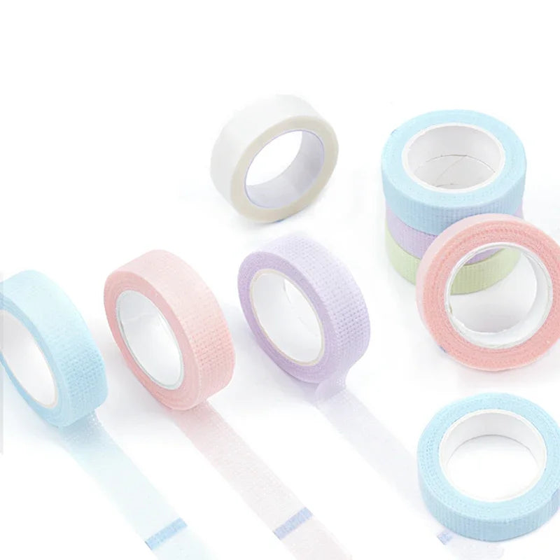 Makeup Tools Eye 5 Rolls Eyelash Tape Eye Stickers Patches For Lash Extension Breathable Non-woven Tape Under Eye Pads Adhesive