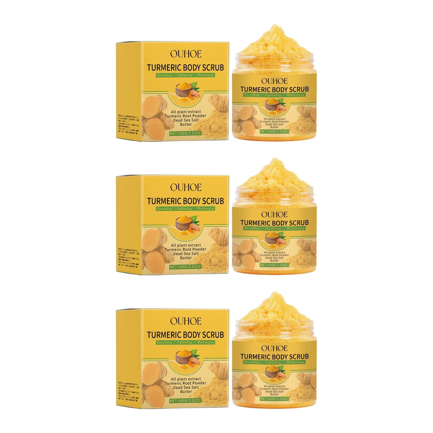 Hermineluxe Radiance Turmeric Body polish