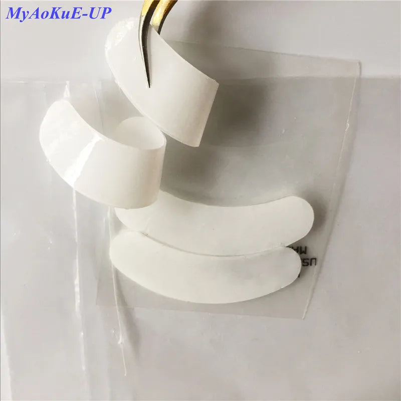 High Quality 40 Packs 3D Silicone Thin Eye Pads Under Lashes Patches 80 pairs Eyelash Extension Cosmetic Tools
