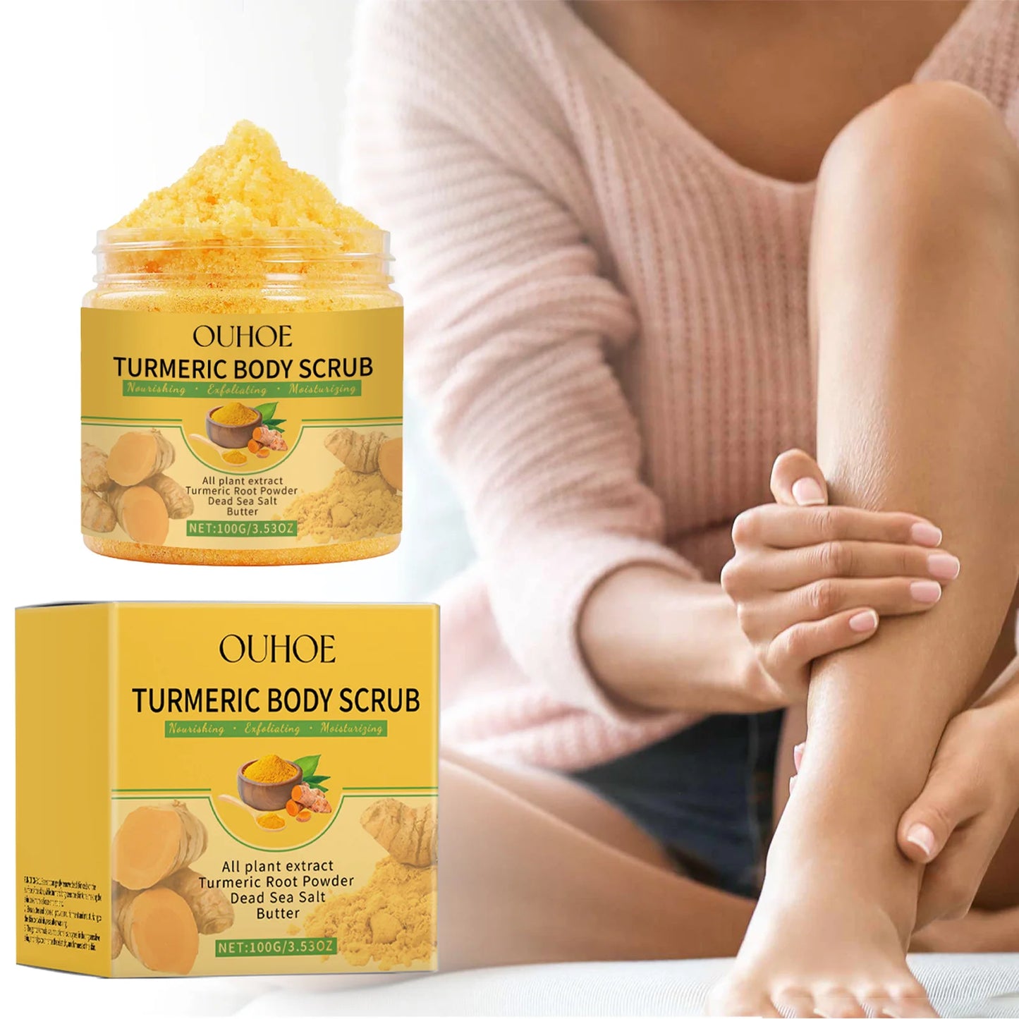 Hermineluxe Radiance Turmeric Body polish