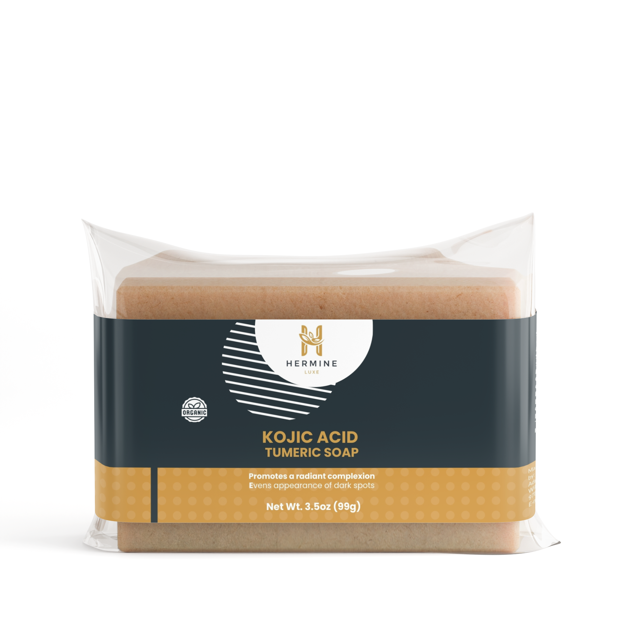 HERMINE KOJIC ACID TUMERIC SOAP