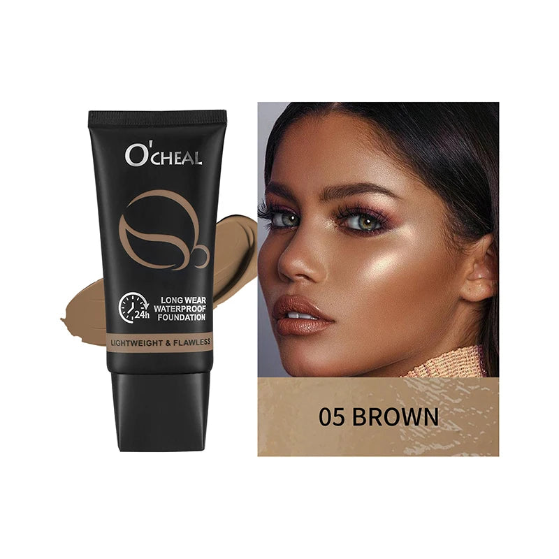Ocheal 60g Full Coverage Foundation Cream Bronze Long Lasting Face Care Matte Sheer Liquid Concealer Contouring Makeup Cosmetics