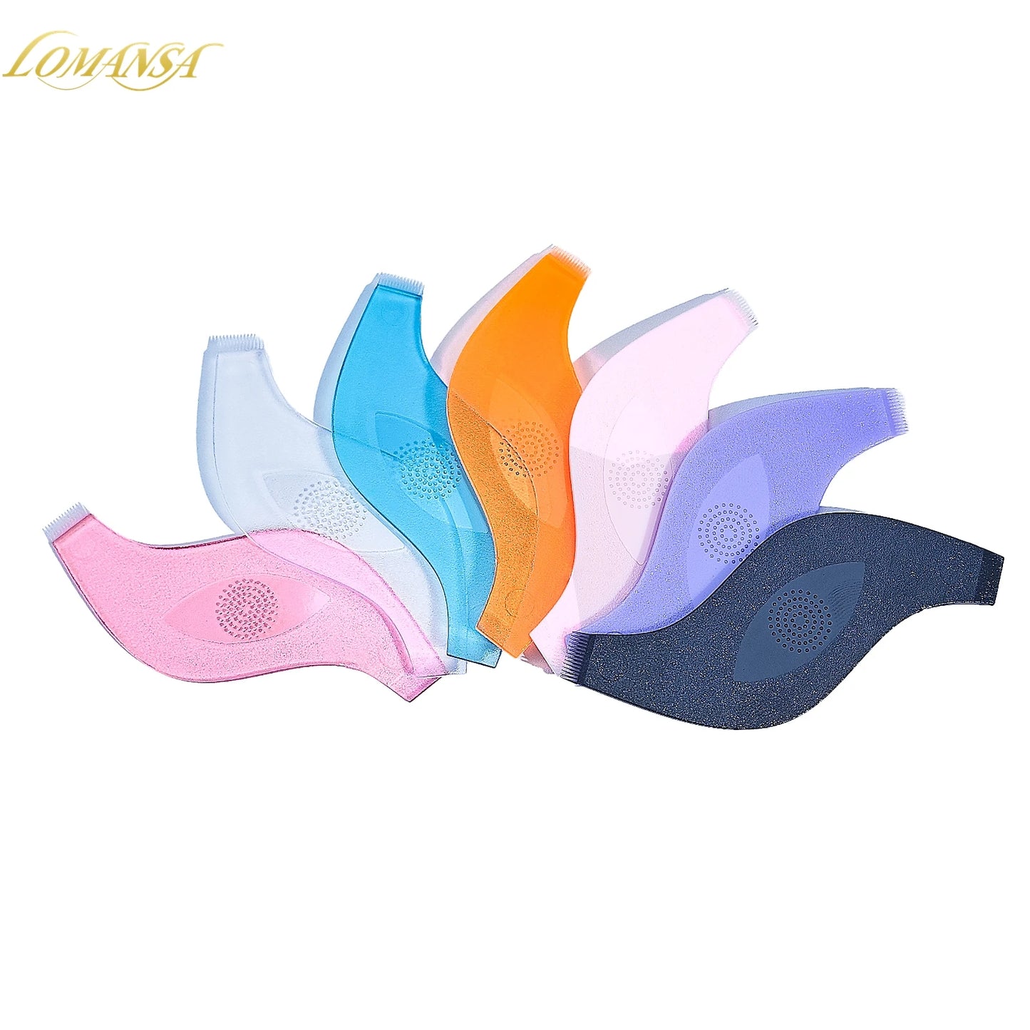 10pcs Makeup Eyelash Brushes Reuseable Plastic Clean Comb S Shape Lashes Lifting Curler Eye Lash Extension Perm Eyelashes Tool