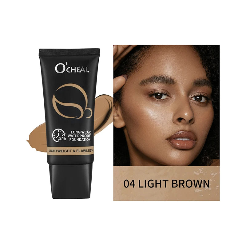 Ocheal 60g Full Coverage Foundation Cream Bronze Long Lasting Face Care Matte Sheer Liquid Concealer Contouring Makeup Cosmetics
