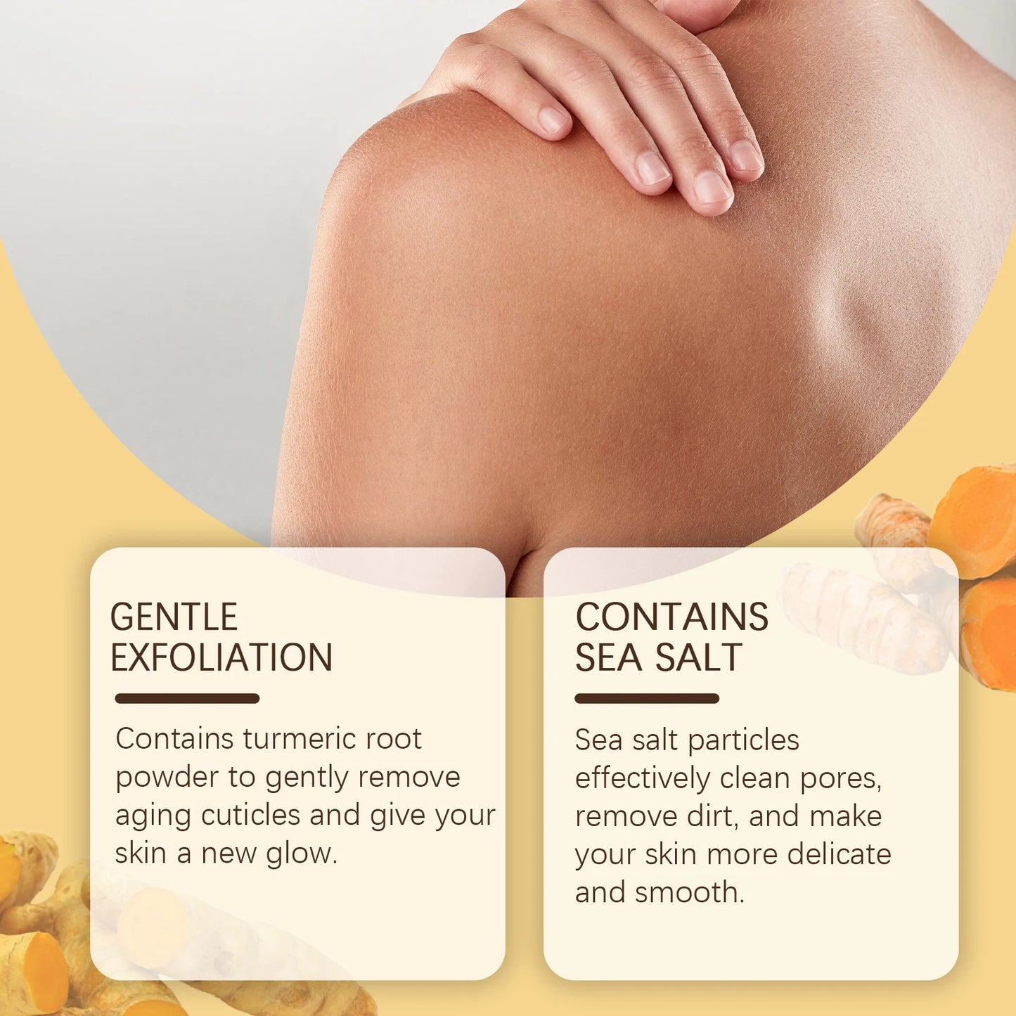 Hermineluxe Radiance Turmeric Body polish