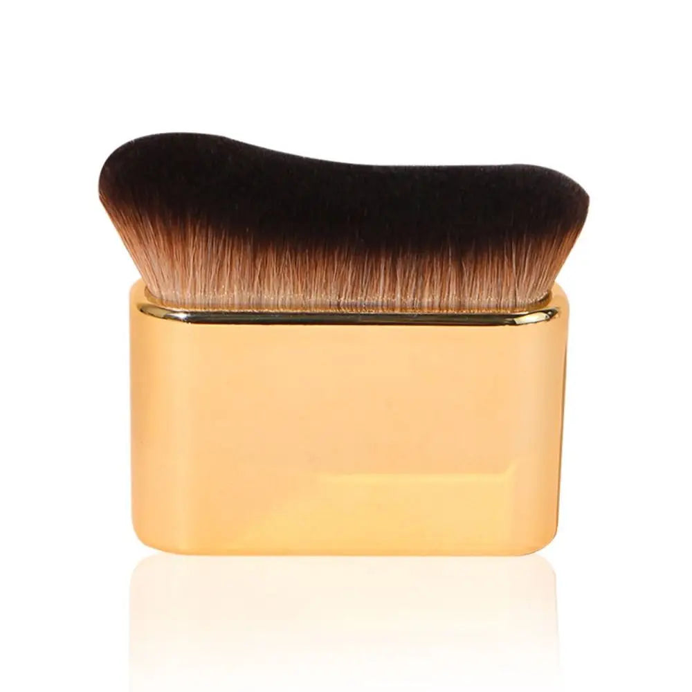 Portable Cosmetic Makeup Brush Professional Blush Powder Kabuki Brush Wave Shaped Large Liquid Foundation Brush Women