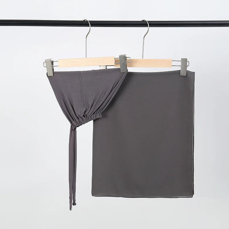 Women's Soft Muslim Hijab Breathable Cotton Headscarf Non-Irritating Wrap High-Quality Pure Cotton Fabric Moisture-Wicking