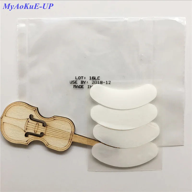 High Quality 40 Packs 3D Silicone Thin Eye Pads Under Lashes Patches 80 pairs Eyelash Extension Cosmetic Tools