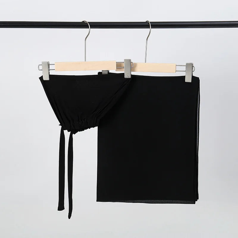 Women's Soft Muslim Hijab Breathable Cotton Headscarf Non-Irritating Wrap High-Quality Pure Cotton Fabric Moisture-Wicking