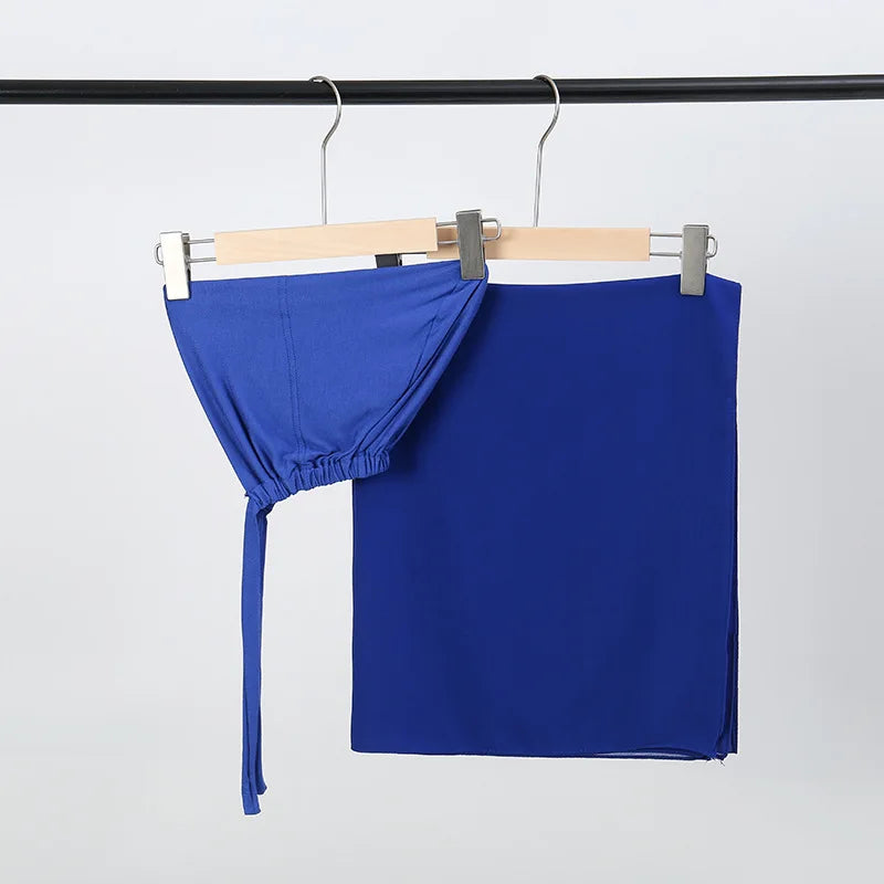 Women's Soft Muslim Hijab Breathable Cotton Headscarf Non-Irritating Wrap High-Quality Pure Cotton Fabric Moisture-Wicking