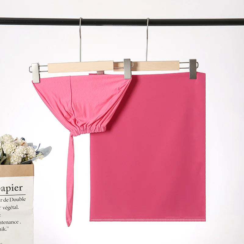 Women's Soft Muslim Hijab Breathable Cotton Headscarf Non-Irritating Wrap High-Quality Pure Cotton Fabric Moisture-Wicking