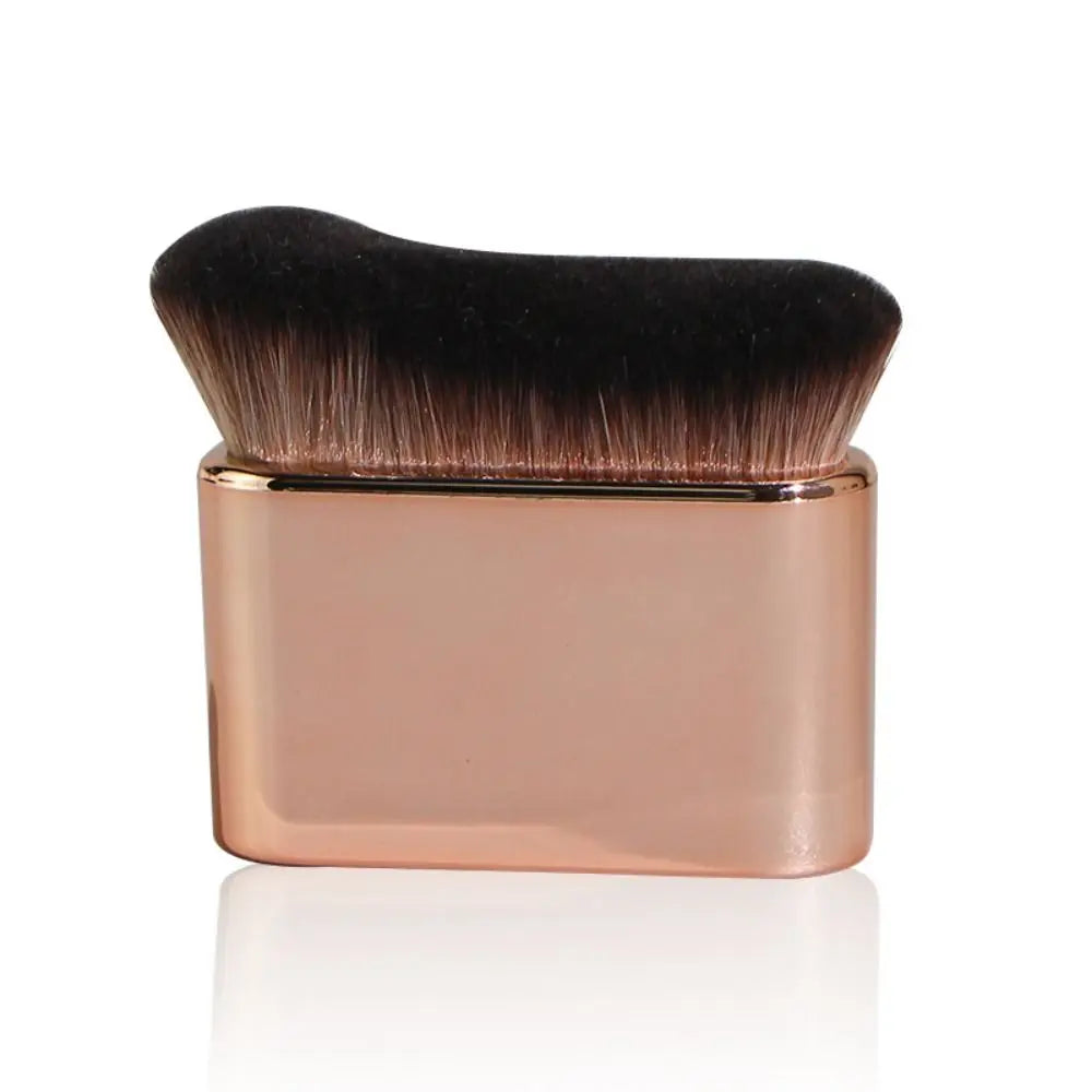 Portable Cosmetic Makeup Brush Professional Blush Powder Kabuki Brush Wave Shaped Large Liquid Foundation Brush Women