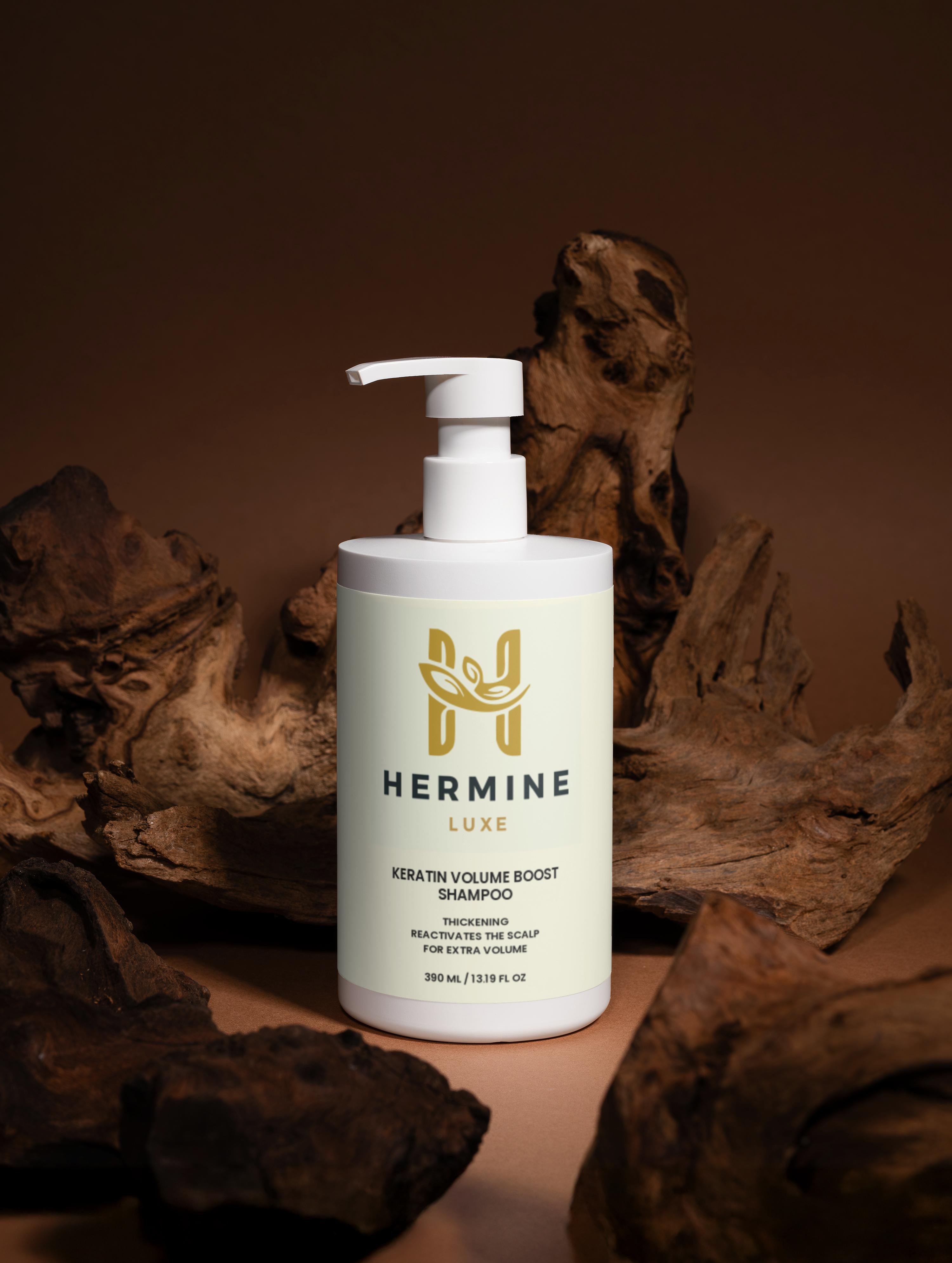 HERMINE LUXE KERATIN VOLUME BOOST SHAMPOO